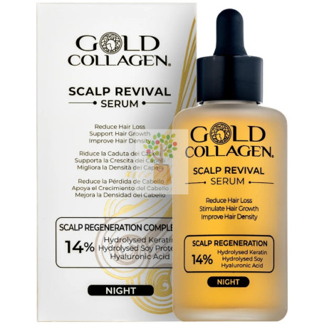 TÓNICO CAPILAR REGENERADOR SCALP REVIVAL 100ML GOLD COLLAGEN