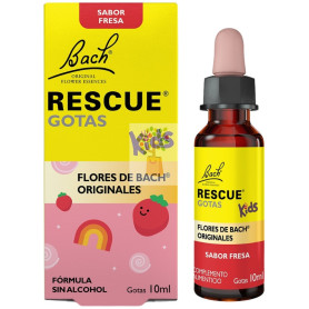 RESCUE KIDS SABOR FRESA 10ML BACH