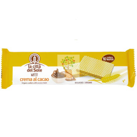 WAFER DE CACAO BIO 125G LA CITTÀ DEL SOLE