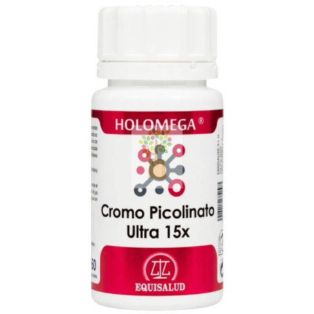 HOLOMEGA CROMO PICOLINATO ULTRA 60 CÁPSULAS EQUISALUD