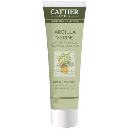 ARCILLA VERDE LISTA PARA USAR 400G CATTIER PARIS