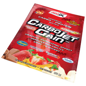 UNIDOSIS CARBOJET GAIN SABOR CHOCOLATE 50G AMIX