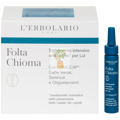 ABUNDANTE CABELLO TTO. ANTICAÍDA PARA ÉL 12 VIALES L´ERBOLARIO