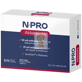 AKKERBIOTA 30 CÁPSULAS NPRO