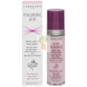 ÁCIDO HIALURÓNICO CREMA DE NOCHE ANTIARRUGAS 50ML L´ERBOLARIO