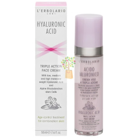 ÁCIDO HIALURÓNICO CREMA FACIAL PIELES MIXTAS 50ML L´ERBOLARIO