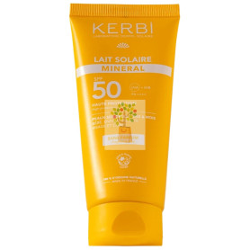 LECHE SOLAR MINERAL SPF50 SIN PERFUME 50ML KERBI