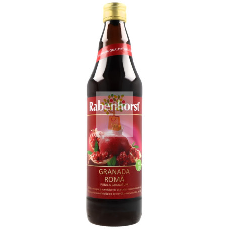 ZUMO DE GRANADA ECOLÓGICO 750ML RABENHORST