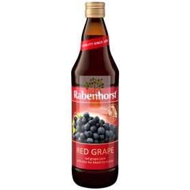 ZUMO DE UVA ROJA CON HIERRO ECOLÓGICO 750ML RABENHORST