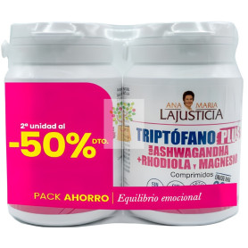 PACK AHORRO TRIPTÓFANO PLUS 60 COMPRIMIDOS ANA MARÍA LAJUSTICIA