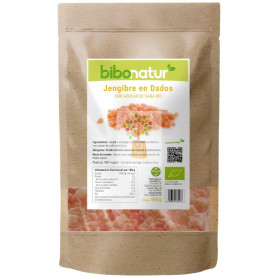 JENGIBRE EN DADOS ECO 150G BIBONATUR