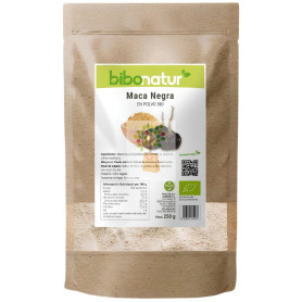 MACA NEGRA EN POLVO ECO 250G BIBONATUR