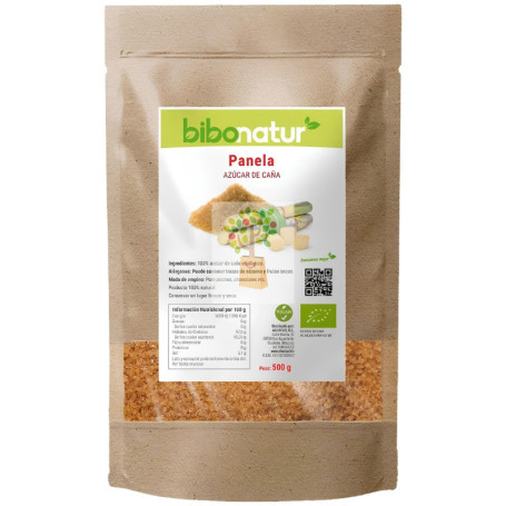 PANELA BIO 500G BIBONATUR