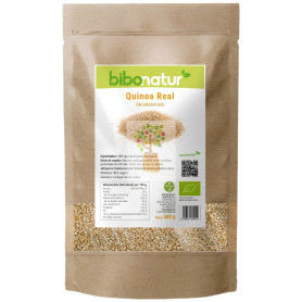 QUINOA REAL AMARILLA EN GRANO ECO 500G BIBONATUR