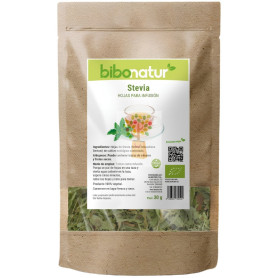 STEVIA EN HOJAS PARA INFUSIÓN ECO 30G BIBONATUR