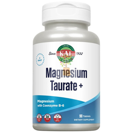 MAGNESIUM TAURATE 400MG + B6 90 COMPRIMIDOS KAL