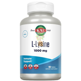 L-LYSINE 1000MG 100 COMPRIMIDOS KAL
