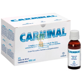 CARMINAL SOLUCIÓN ORAL 15 VIALES CATALYSIS