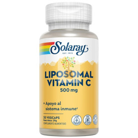 LIPOSOMAL VITAMIN C 500MG 30 CÁPSULAS VEGETALES SOLARAY