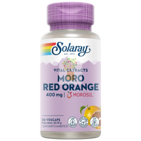MORO RED ORANGE 400MG MOROSIL 30 CÁPSULAS VEGETALES SOLARAY
