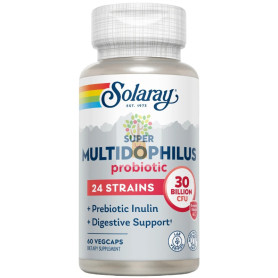 SUPER MULTIDOPHILUS PROBIOTIC 60 CÁPSULAS VEGETALES SOLARAY