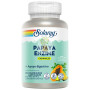 PAPAYA ENZYME 90 COMPRIMIDOS MASTICABLES SABOR PIÑA SOLARAY