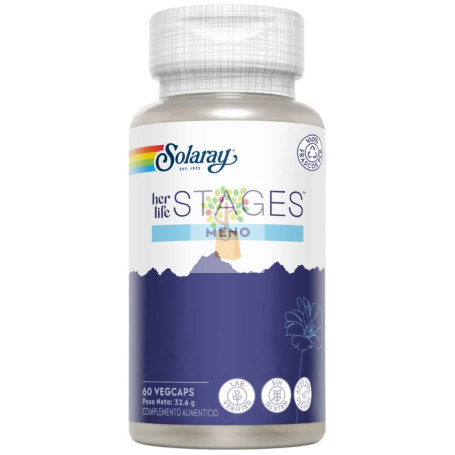 MENO STAGES 60 CÁPSULAS VEGETALES SOLARAY