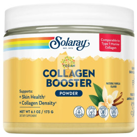 VEGAN COLLAGEN BOOSTER EN POLVO SABOR VAINILLA 173G SOLARAY