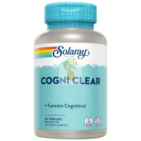 COGNI CLEAR 60 CÁPSULAS VEGETALES SOLARAY