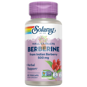 BERBERINA 500MG 60 CÁPSULAS VEGETALES SOLARAY