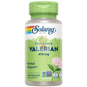 RAÍZ DE VALERIANA 470MG 100 CÁPSULAS VEGETALES SOLARAY