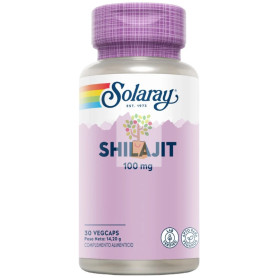 SHILAJIT 100MG 30 CÁPSULAS VEGETALES SOLARAY