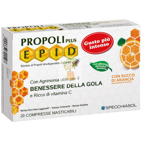 EPID SABOR NARANJA 20 COMPRIMIDOS MASTICABLES SPECCHIASSOL