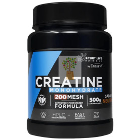CREATINA 200MESH SABOR NEUTRO 500G DRASANVI SPORT LIVE