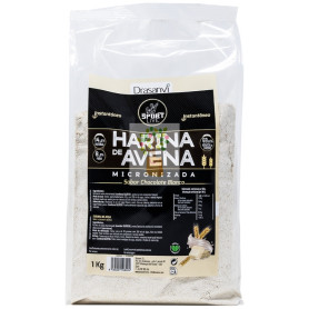 HARINA DE AVENA SABOR CHOCOLATE BLANCO 1KG DRASANVI SPORT LIVE