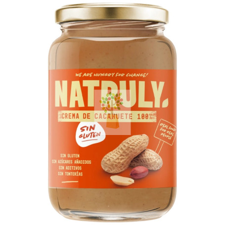 CREMA DE CACAHUETE 500G NATRULY