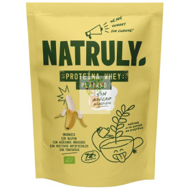 PROTEÍNA WHEY SABOR PLÁTANO BIO 350G NATRULY
