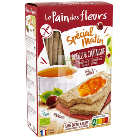 TOSTADAS DE CASTAÑA SPÉCIAL MATIN 230G LE PAIN DES FLEURS