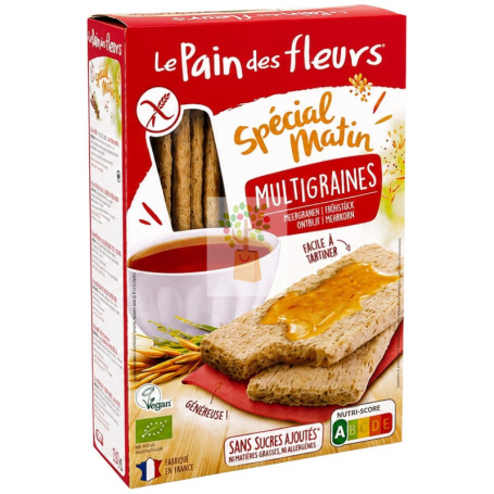 TOSTADAS MULTICEREALES SPÉCIAL MATIN 230G LE PAIN DES FLEURS