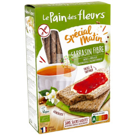 TOSTADAS SARRACENO FIBRA SPÉCIAL MATIN 230G LE PAIN DES FLEURS