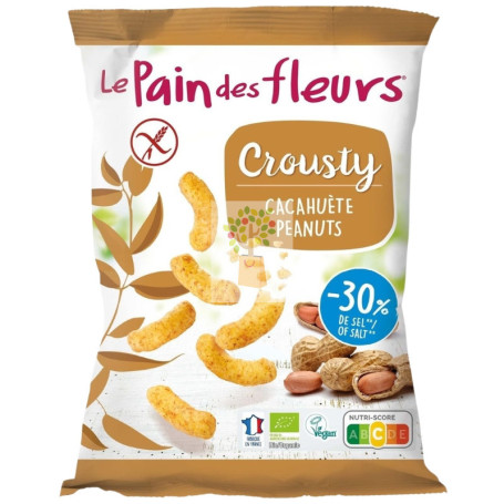 GANCHITO CROUSTY DE CACAHUETE 75G LE PAIN DES FLEURS