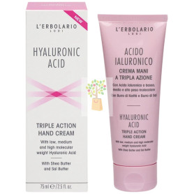 ÁCIDO HIALURÓNICO CREMA DE MANOS TRIPLE ACCIÓN 75ML L´ERBOLARIO