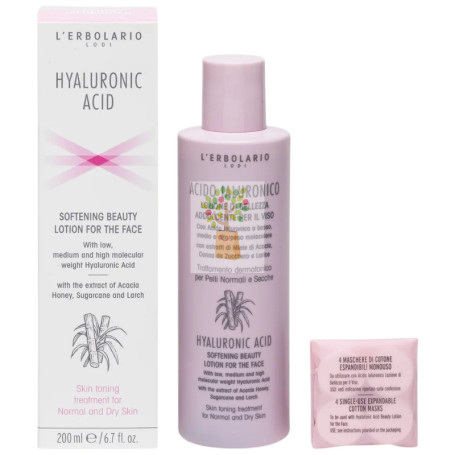 ÁCIDO HIALURÓNICO LOCIÓN FACIAL CALMANTE 200ML L´ERBOLARIO