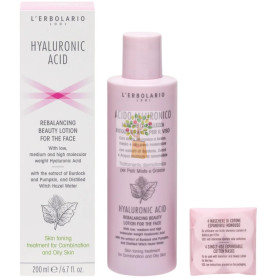 ÁCIDO HIALURÓNICO LOCIÓN FACIAL REEQUILIBRANTE 200ML L´ERBOLARIO