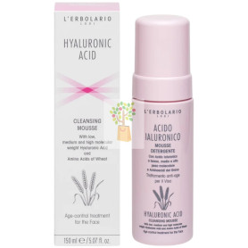 ÁCIDO HIALURÓNICO MOUSSE LIMPIADORA FACIAL 125ML L´ERBOLARIO