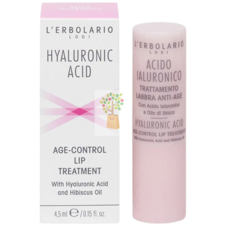 ÁCIDO HIALURÓNICO TRATAMIENTO LABIAL ANTIEDAD 4,5ML L´ERBOLARIO