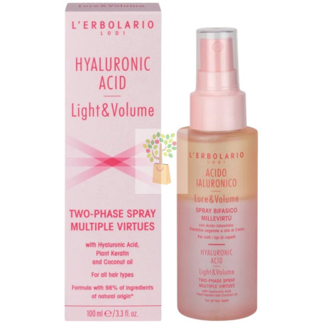 ÁCIDO HIALURÓNICO SPRAY CAPILAR VOLUMINIZADOR 100ML L´ERBOLARIO