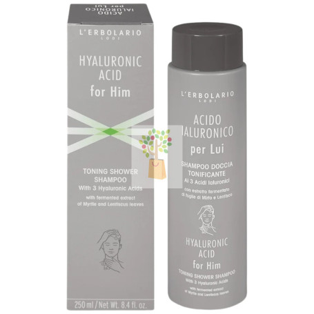 ÁCIDO HIALURÓNICO HOMBRE CHAMPÚ TONIFICANTE 250ML L´ERBOLARIO