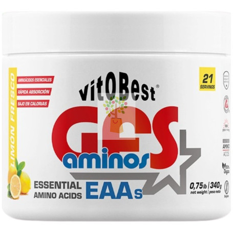 GFS AMINOS EN POLVO SABOR LIMÓN 340G VIT.O.BEST