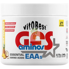 GFS AMINOS EN POLVO SABOR PIÑA COLADA 340G VIT.O.BEST
